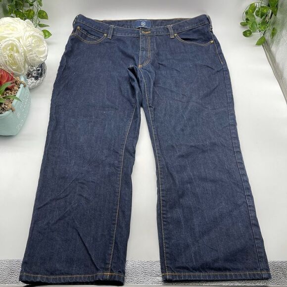 For The Fit Straight Leg Men’s Jeans W42/28L - Picture 3 of 13